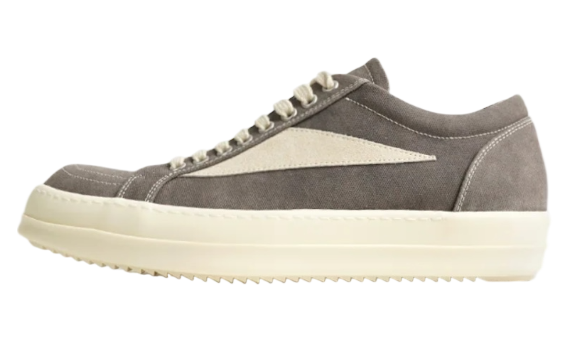 Rick Owens DRKSHDW Vintage Fleece Dust/Milk Sneakers-Bullseye Sneaker Boutique