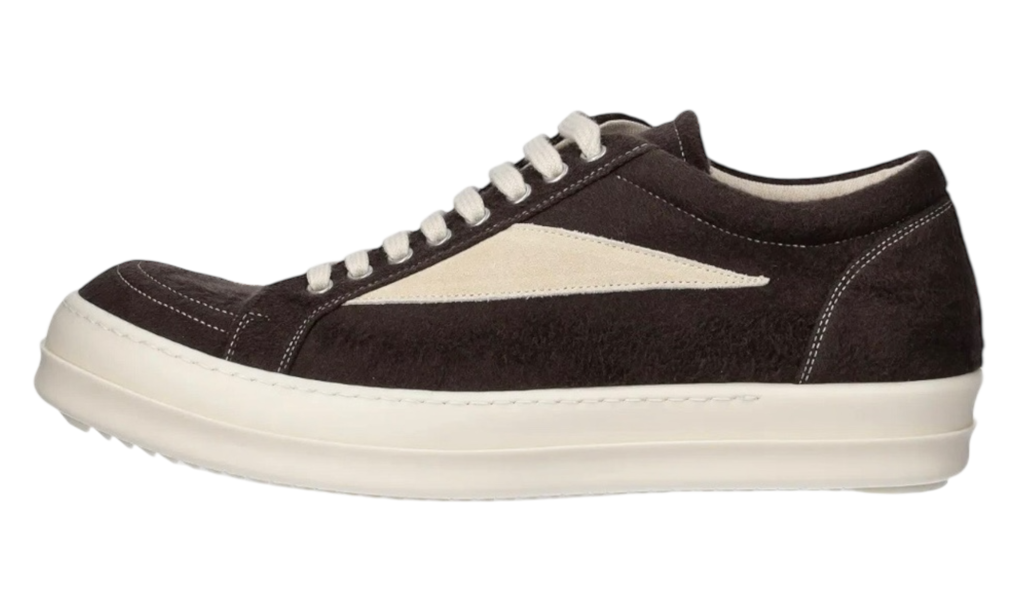 Rick Owens DRKSHDW Vintage Fleece Dust/Milk Sneakers-Bullseye Sneaker Boutique