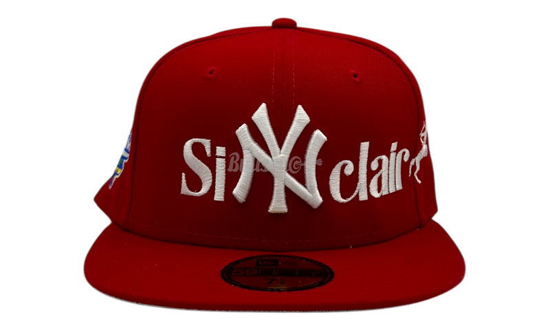 SInclair Global x Complexcon Red Fitted Hat-Bullseye Sneaker Boutique