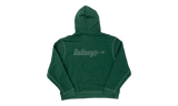 Sinclair Global Contrast Stitch Athletic Forest Green Hoodie