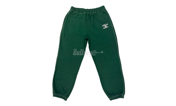 Sinclair Global Contrast Stitch Athletic Forest Green Sweatpants-Urlfreeze Sneakers Sale Online