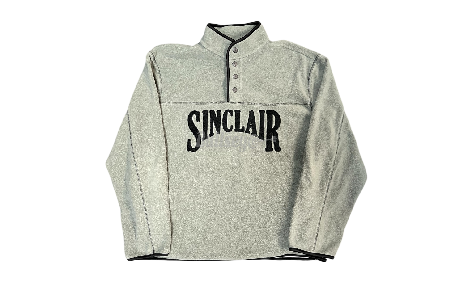 Sinclair Grey Logo Fleece Pullover-Bullseye Sneaker Boutique