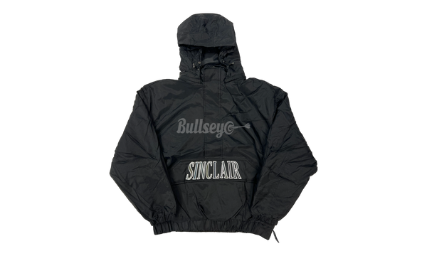 Sinclair Popover Black Windbreaker