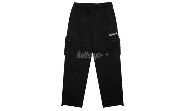 Sinclair Texture "Black" Cargo Sweatpants-Bullseye Sneaker Boutique