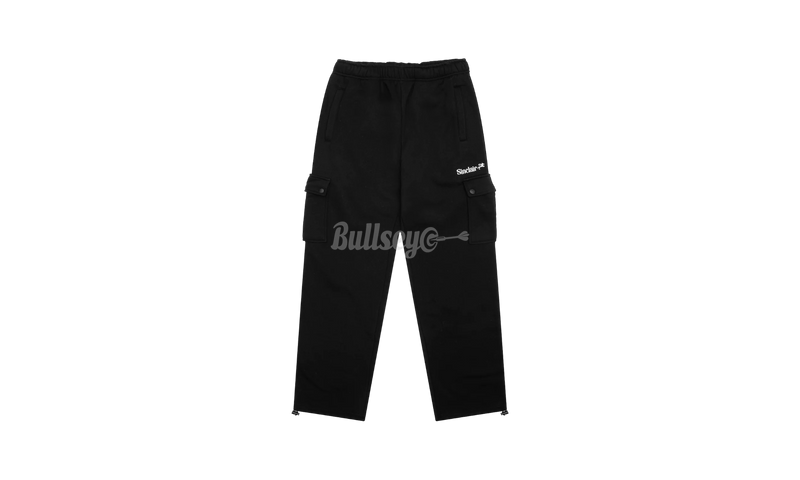 Sinclair Texture "Black" Cargo Sweatpants-Bullseye sophie Sneaker Boutique
