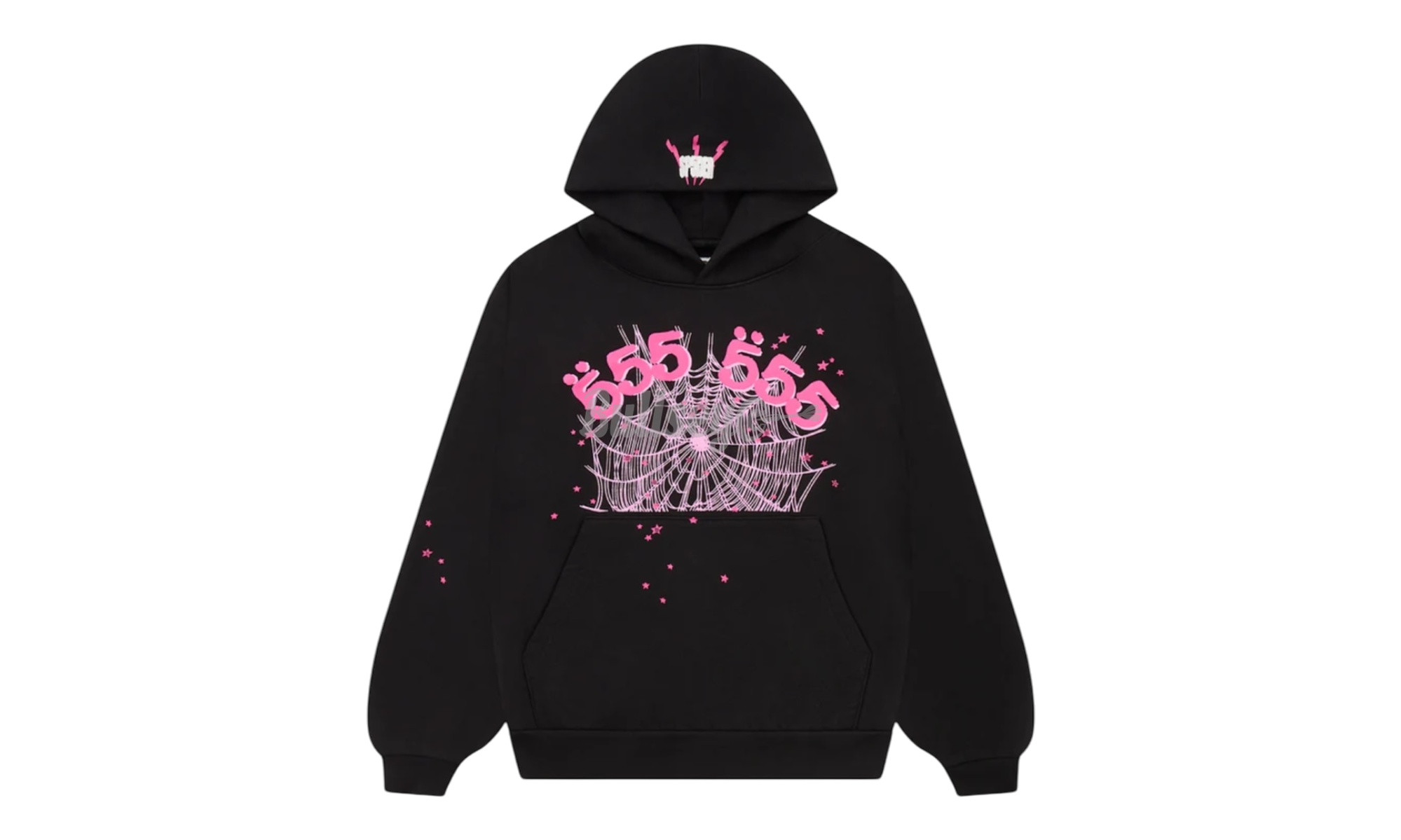 Sp5der 555 Black Pink Sp5der Hoodie-Bullseye Sneaker Boutique