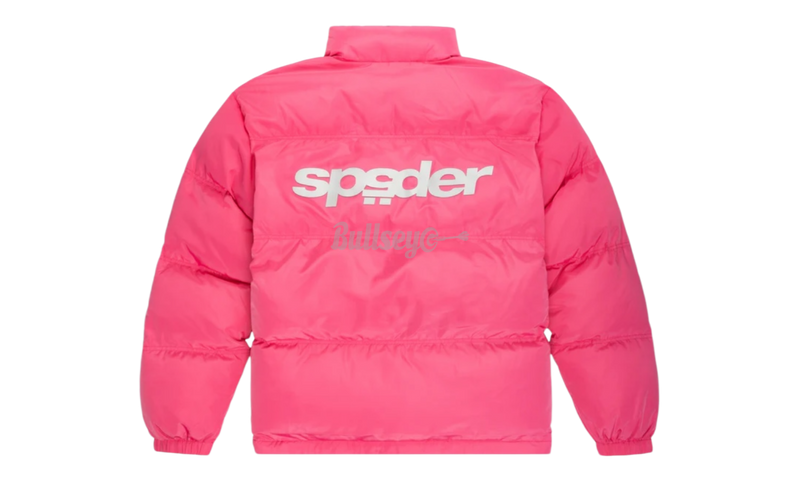 Sp5der 5STAR Pink Puffer Jacket