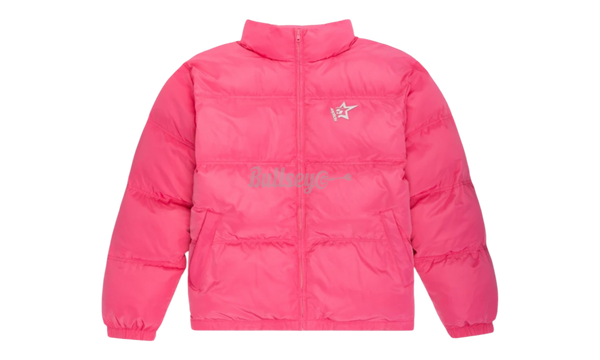 Sp5der 5STAR Pink Puffer Jacket-Bullseye Sneaker Boutique