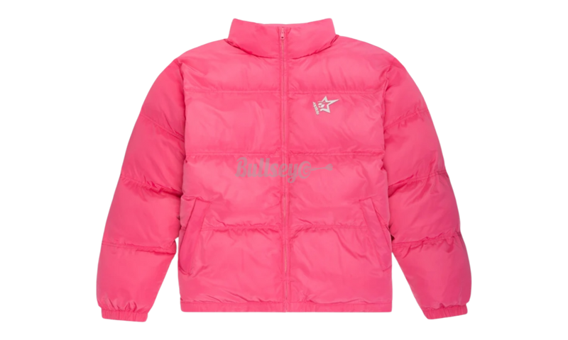 Sp5der 5STAR Pink Puffer Jacket-Bullseye Sneaker Boutique