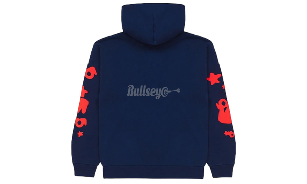 Sp5der Beluga Navy Hoodie