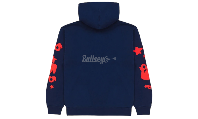 Sp5der Beluga Navy Hoodie