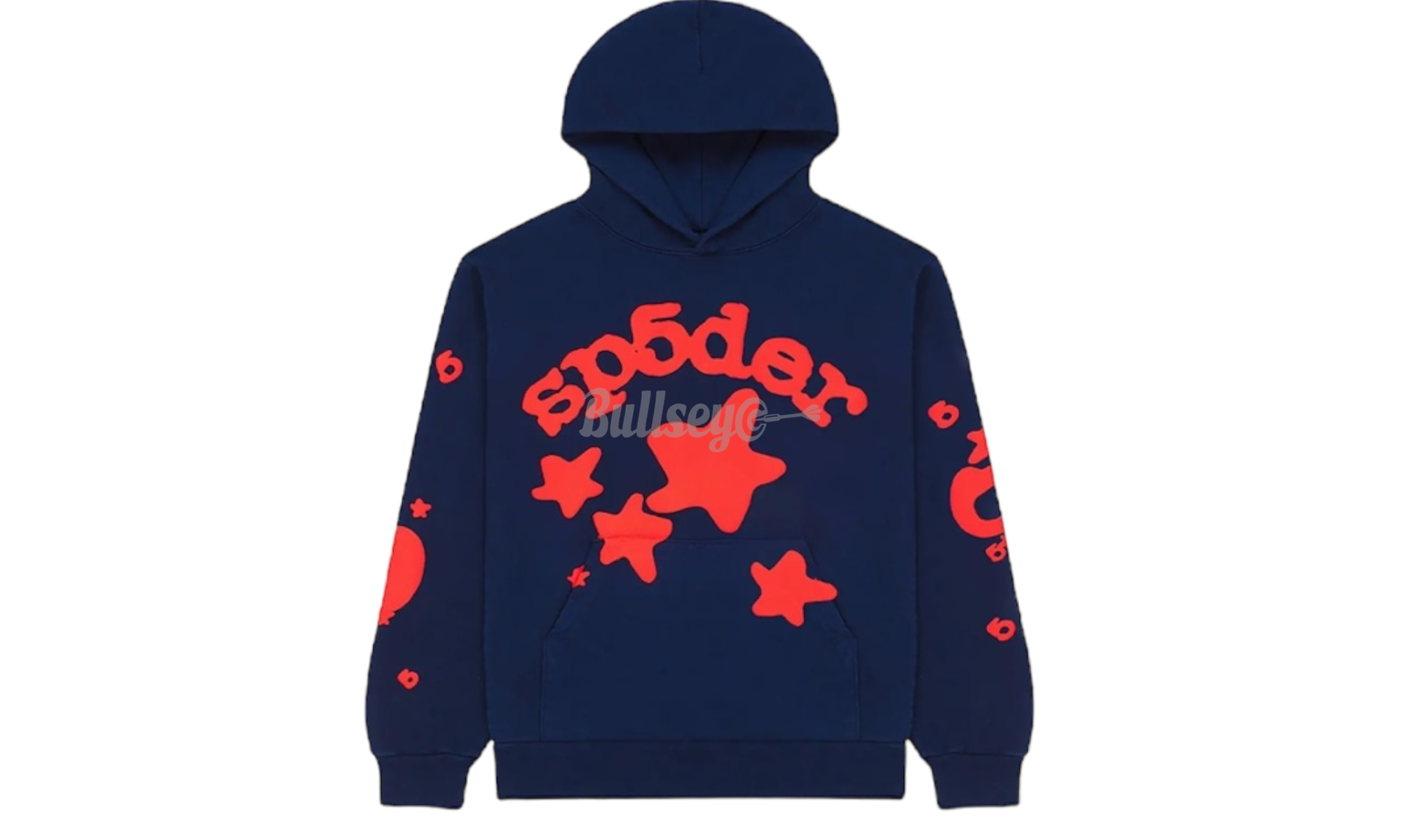 Sp5der Beluga Navy Hoodie-Bullseye Sneaker Boutique