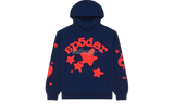 Sp5der Beluga Navy Hoodie-Bullseye Sneaker Boutique