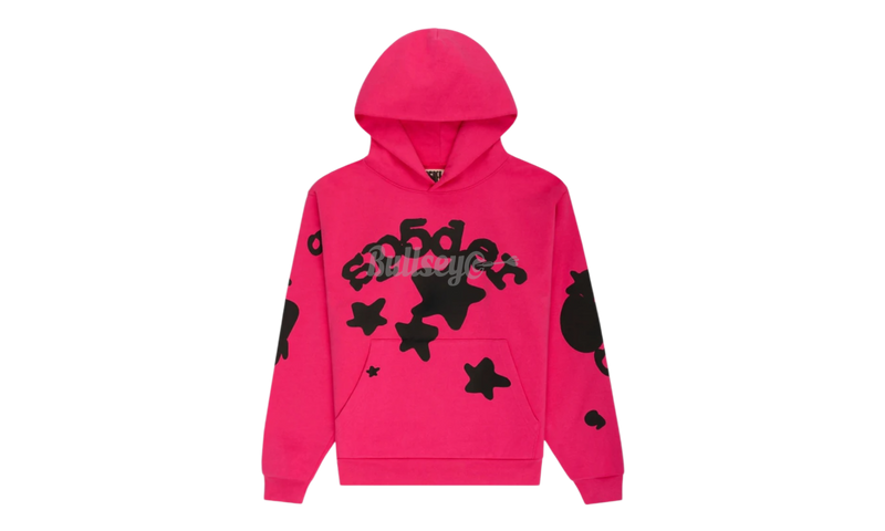 Sp5der Beluga Pink Hoodie-Bullseye Sneaker Boutique