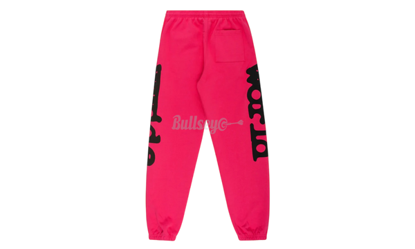 Sp5der Beluga Pink Sweatpants