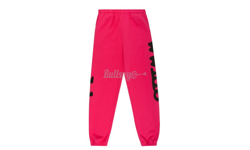 Sp5der Beluga Pink Sweatpants-Bullseye Sneaker Boutique