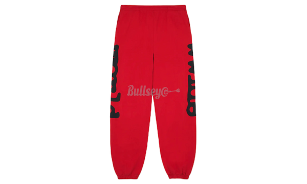 Sp5der Beluga Red Sweatpants-Bullseye Sneaker Boutique