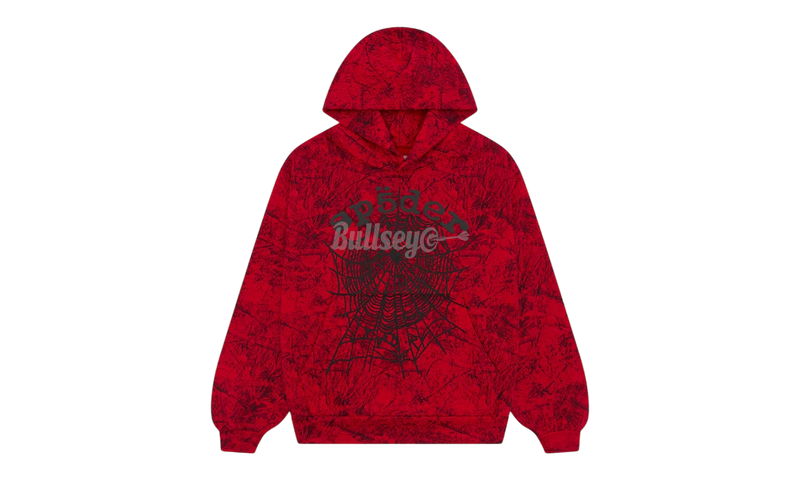 Sp5der OG Tree Camo Red Hoodie-Bullseye Sneaker Boutique