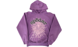 Sp5der OG Web Purple Hoodie (PreOwned)-Bullseye Sneaker Boutique