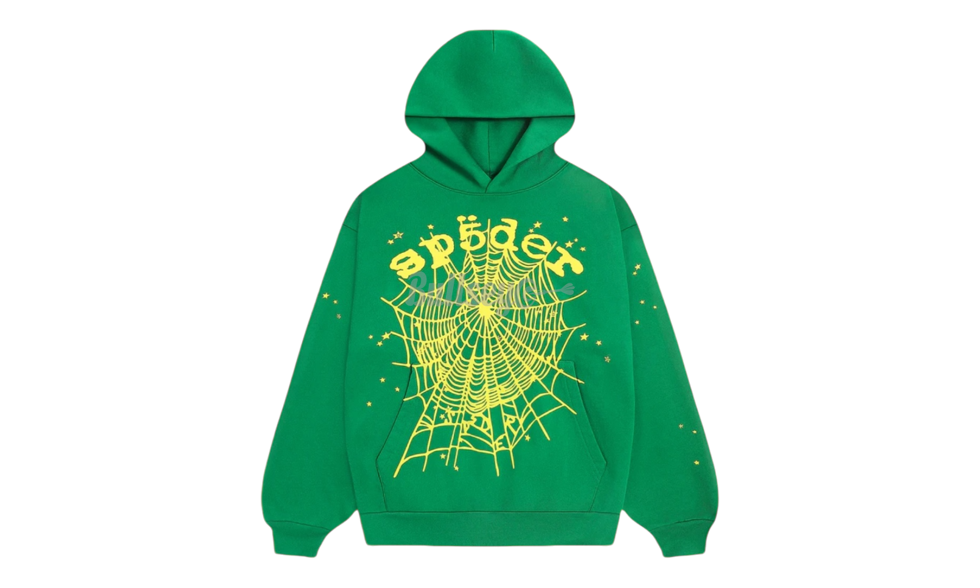 Sp5der OG Web Slime Green Hoodie-Bullseye Sneaker Boutique