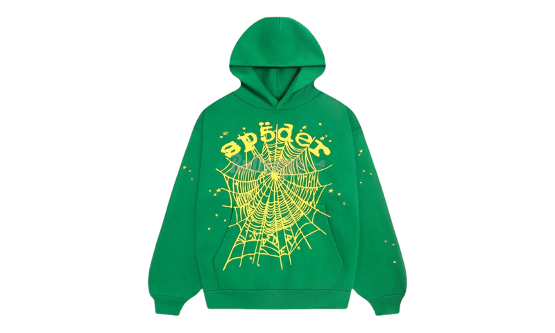 Sp5der OG Web Slime Green Hoodie-Bullseye Sneaker Boutique