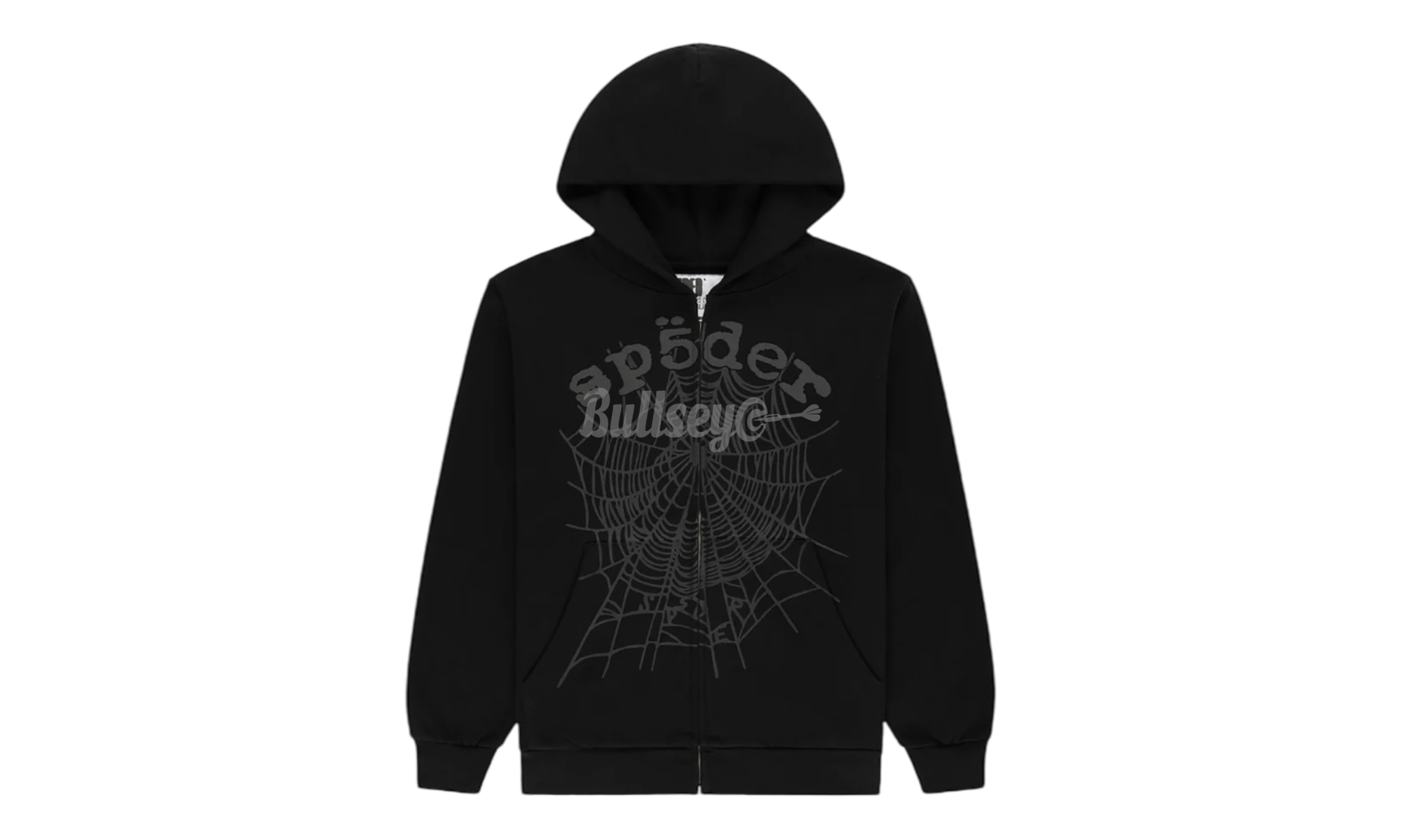 Sp5der OG Web V2 Phantom Zip-Up Hoodie-Bullseye Sneaker Boutique