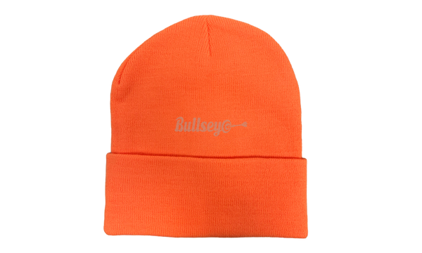 Sp5der Rhinestone Web Orange Beanie (New York Exclusive)