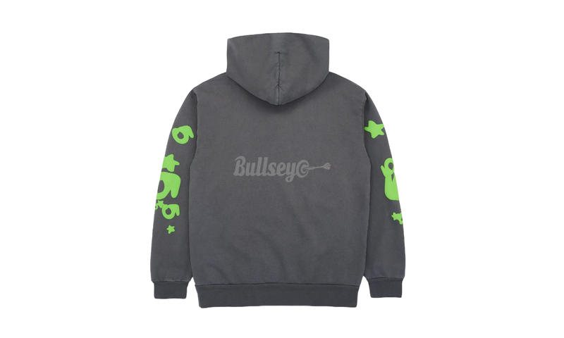 Sp5der Slate Grey Beluga Hoodie