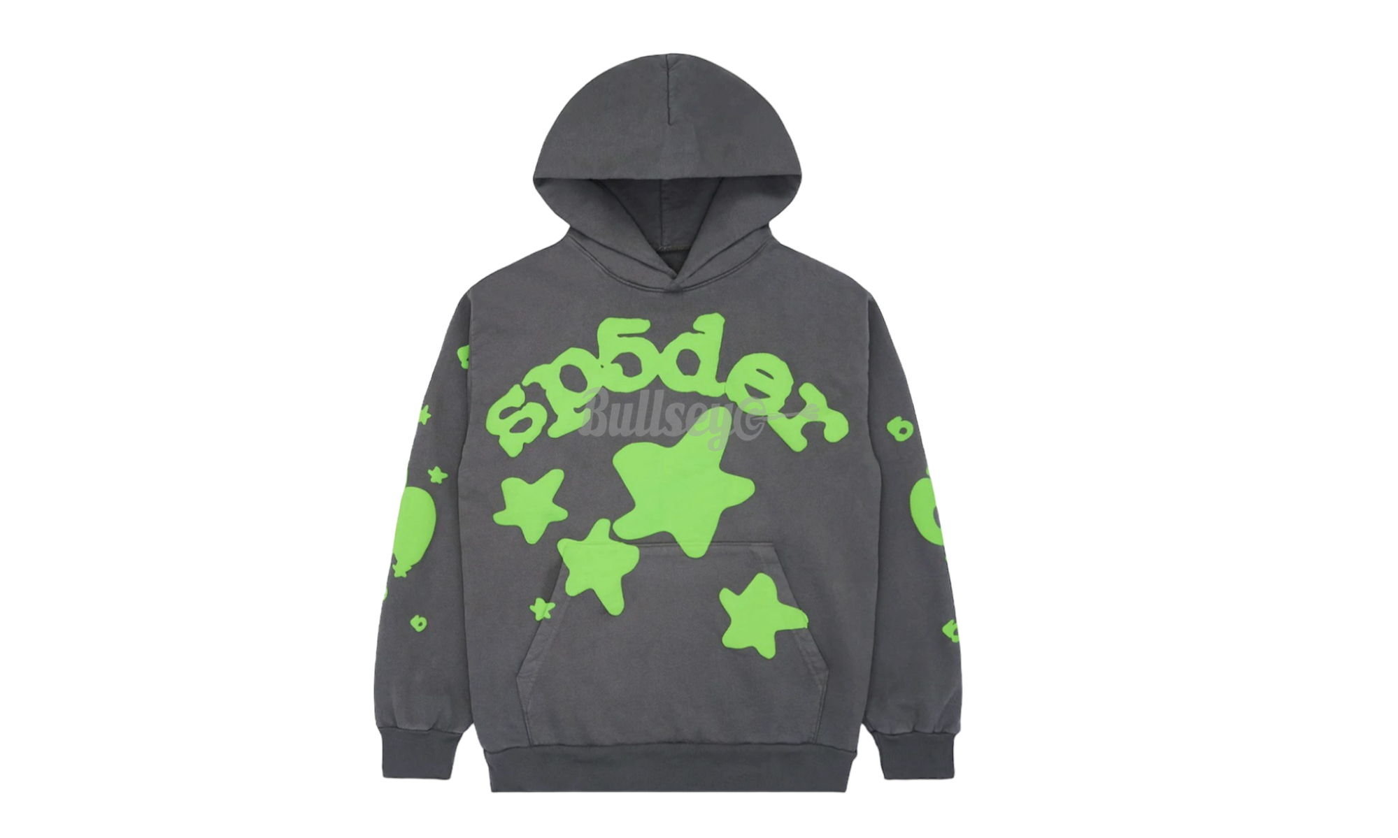 Sp5der Slate Grey Beluga Hoodie-Bullseye Sneaker Boutique