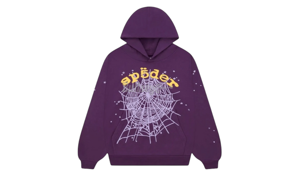 Sp5der Star OG Web V2 Purple Hoodie-Bullseye Sneaker Boutique