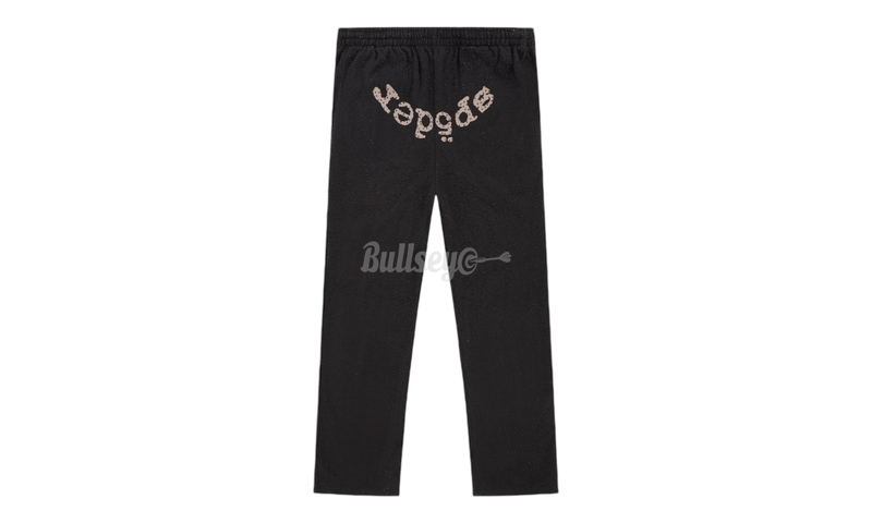 Sp5der VVS Black Sweatpants-Bullseye Sneaker Boutique