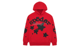 Spider Beluga Red Hoodie-Bullseye Sneaker Nylon Boutique