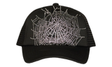 Spider Black Web Rhinestone Trucker-Puma Men's Vlado Stenzel Suede Sneakers in Deep Forest Gum