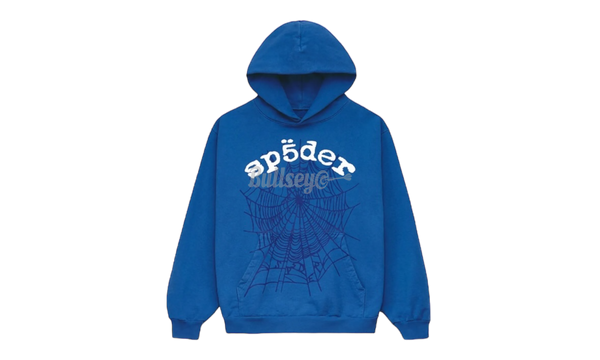 Spider Legacy Blue Hoodie-Bullseye Sneaker Boutique