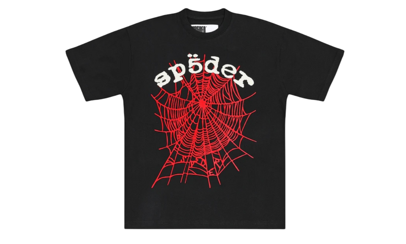 Spider Logo HW Black T-Shirt-Bullseye Sneaker Boutique