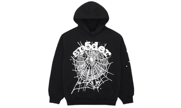 Spider OG Web Black Hoodie-adidas eezay striped ba8815 pants girls wear boots