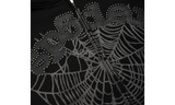 Spider OG Web Studded Black Zip-Up Hoodie