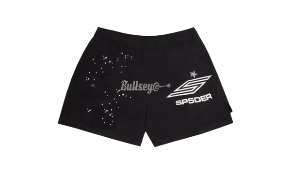 Spider Pro Double Layer Black Shorts-Bullseye Sneaker Boutique