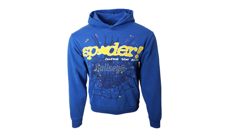 Spider TC Marina Blue Hoodie-You are a moderate overpronator who prefers a durable running shoe ideal for long-distance runs