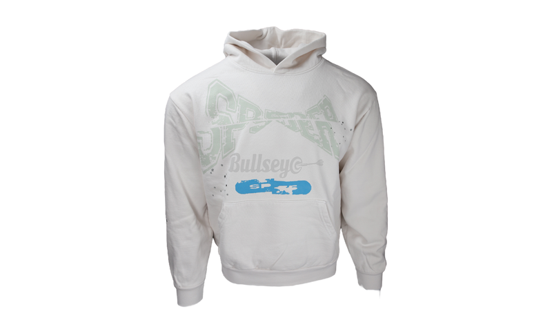 Sp5der White Hoodie-Bullseye Sneaker Boutique