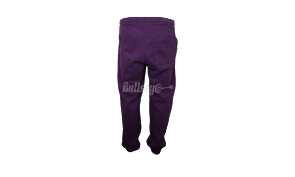 Spider Worldwide 23.5cm Letters Purple Sweatpants