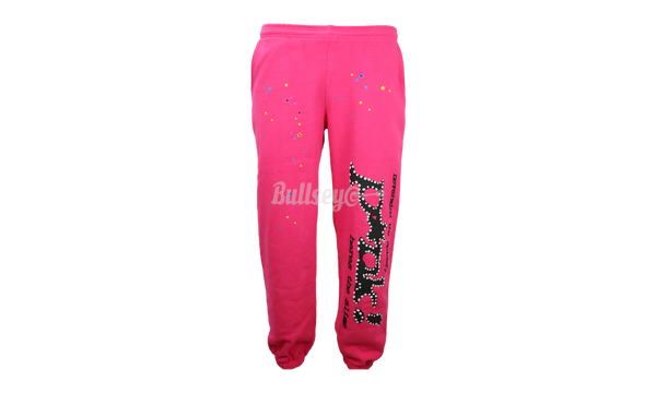 Spider Worldwide Pink Sweatpants-Bullseye Sneaker Boutique