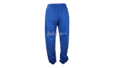 Pantalones de chándal Sp5der Worldwide Letras azules y blancas