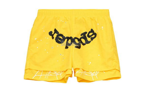 Spider Yellow OG Web Double Layer Short-Buty damskie Wolverines nike Space Hippie 04 Fiolet