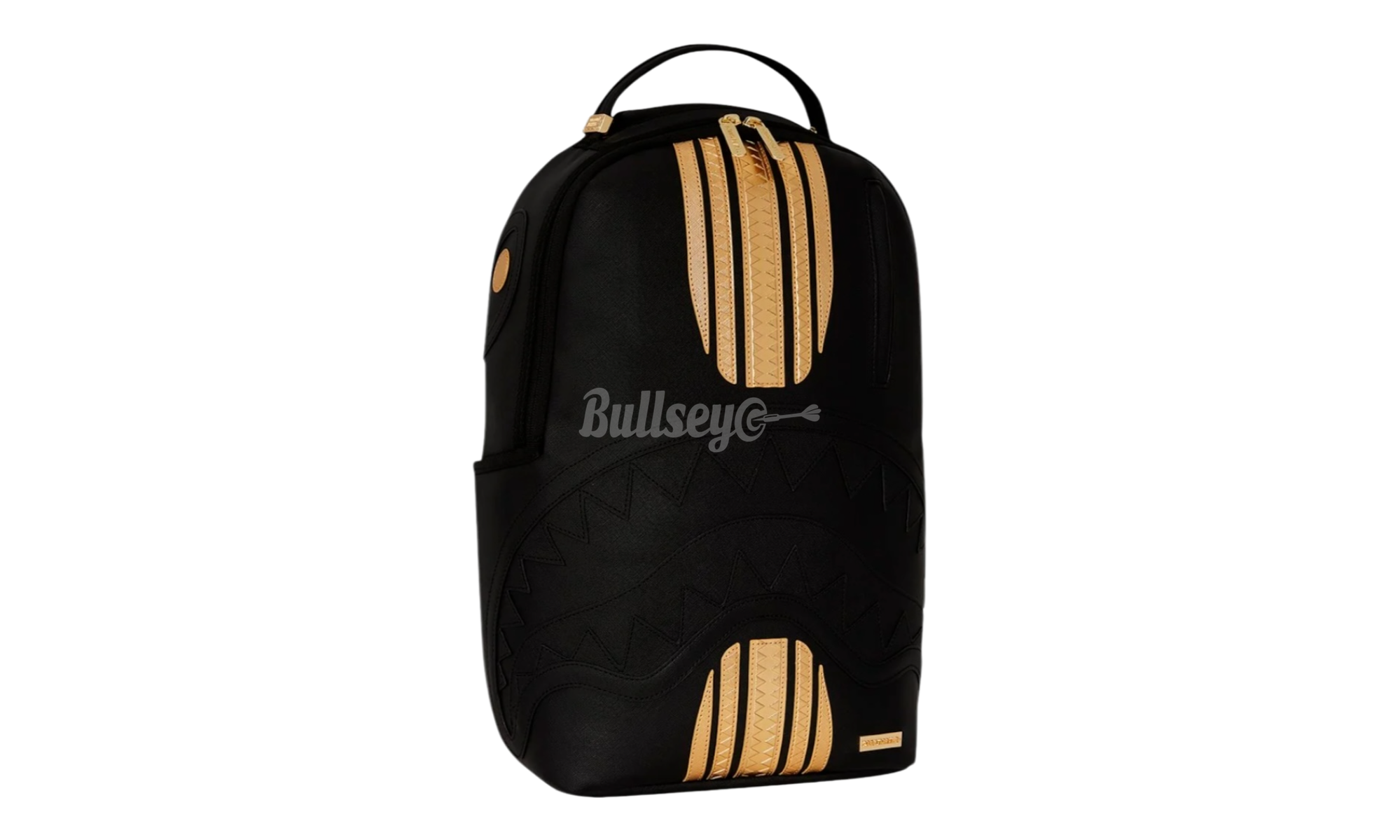 Sprayground Gold Stripes Black DLXSV Backpack