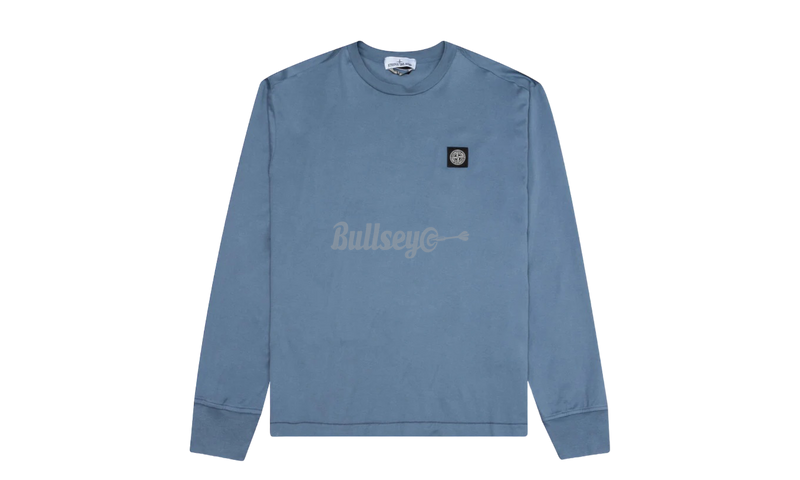 Stone Island Long Sleeve T-Shirt Avio Blue-Bullseye Sneaker Boutique