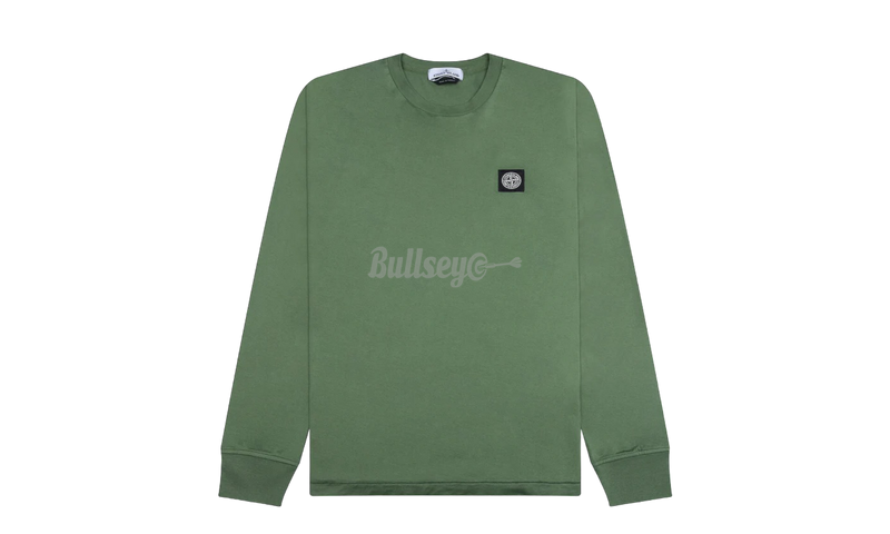 Stone Island Long Sleeve T-Shirt Olive Green-Bullseye Sneaker Boutique