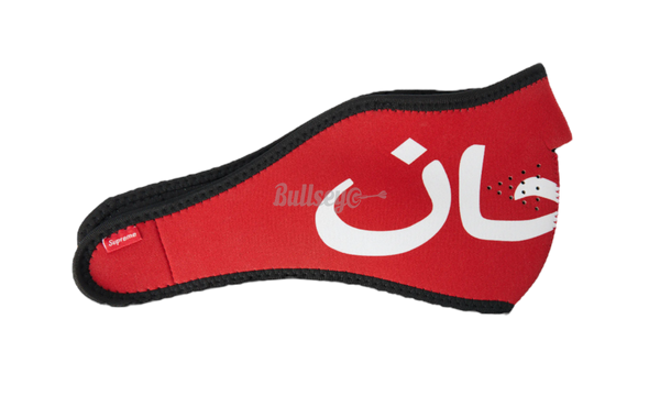 Supreme Arabic Logo Neoprene Red Facemask-Men's White Light Blue Sneakers