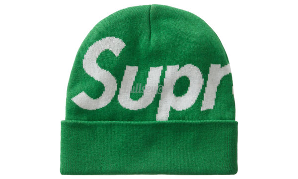 Supreme Big Logo Green Beanie-Burberry Pre-Owned 1990s House Check cosmetic bag
