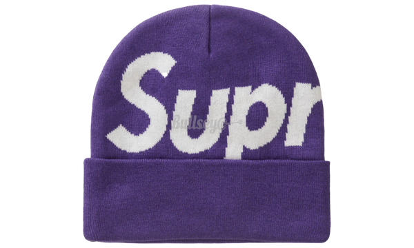 Supreme Big Logo Purple Beanie-Urlfreeze Sneakers Sale Online